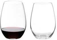 RIEDEL The O Wine Tumbler Syrah/Shiraz - 2er Set, Weinglas, Kristallglas,