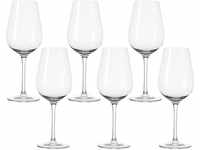 Leonardo Tivoli Weißweinglas, 6-er Set, 450 ml, spülmaschinenfest,