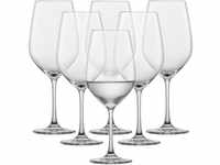 SCHOTT ZWIESEL Rotweinglas Viña (6er-Set), klassische Kristallgläser für...