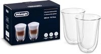 De'Longhi Gl&auml;ser Set DLSC312, 2 doppelwandige Thermogl&auml;ser mit Isolierfunktion f&uuml;r