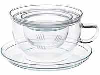 Trendglas Jena Tea Time Teetasse mit Glasfilter (0,3 Liter)