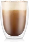 Bodum PAVINA Doppelwandige Gl&auml;ser 6 St&uuml;ck &ndash; 350ml Latte Tassen &ndash; Thermogl&auml;ser