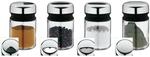 WMF Depot Gew&uuml;rzstreuer Set 4-teilig, 100ml, Gew&uuml;rzdose, Gew&uuml;rzstreuer Glas,