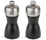 PEUGEOT - M&uuml;hlenset Fidji 12 cm Pfefferm&uuml;hle und Salzm&uuml;hle - Stahlmahlwerk -