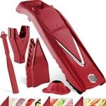 B&ouml;rner Gem&uuml;sehobel V5 (Plus Set) &bull; Verstellbarer V-Hobel mit extra viel...