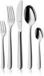 WMF Kult Plus Edelstahl Besteck Set 6 Personen, Essbesteck Set 30 teilig,