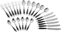 Esmeyer 229-080 Besteck-Set Nostalgie aus Edelstahl 18/0 poliert 24-teilig,