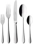 Villeroy & Boch &ndash; Oscar Besteckset 30 tlg. Silber/Platin, Sp&uuml;lmaschinenfest,