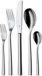 WMF Palermo Edelstahl Besteck Set 6 Personen, Essbesteck Set 30 teilig,