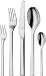 WMF Stratic Edelstahl Besteck Set 6 Personen, Essbesteck Set 30 teilig