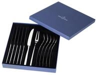 Villeroy und Boch Piemont Steakbesteck Set 12 TLG, 18/10 Edelstahl, 28,5 x 20 x 5 cm