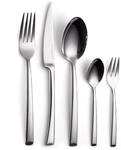 ECHTWERK Tafelbesteck Avelino, Silber Edition, 30-teilig, Essbesteck f&uuml;r bis zu 6