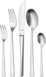 WMF Corvo Besteck Set 12 Personen, Essbesteck 60 teilig, Hohlheftmesser, Cromargan