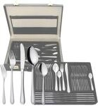 GR&Auml;WE Besteckkoffer f&uuml;r 12 Personen, 100-teilig, Tafelbesteck-Set aus Edelstahl