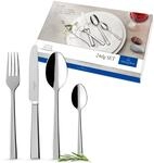 Villeroy & Boch &ndash; Victor Besteckset 24 tlg. Silber/Platin, Sp&uuml;lmaschinenfest,