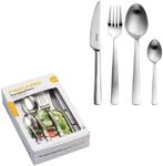 Fiskars Besteck-Set, 16-teilig, Qualit&auml;tsstahl, Silber/Matt, Functional Form,