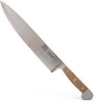 G&Uuml;DE Solingen - gro&szlig;es Kochmesser geschmiedet, 26 cm, Fasseichenholz, ALPHA
