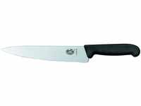 Victorinox Fibrox, coltello trinciante da 22 cm, lama seghettata, antiscivolo,