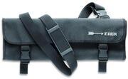 F. DICK Textil-Rolltasche ohne Inhalt (Tasche unbest&uuml;ckt, mit 12 F&auml;chern,