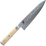 Miyabi 234373-201-0 Gyutoh Tranchiermesser, Stahl, 20 cm, silber / birke, 38,5 x 8,5