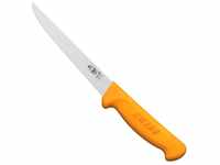 Victorinox Swibo Yellow Handle Boning Knife Straight Blade - 16cm