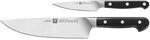 ZWILLING Pro Messerset, 2-tlg., Spick- und Garniermesser/Kochmesser, 10 und 20 cm,