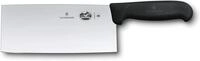 Victorinox, coltello da chef cinese Fibrox, lama da 18 cm, manico in nylon, rosso