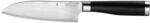 WMF Yari Santoku Messer 31 cm, japanischer Spezialklingenstahl, 67 Lagen Griff aus