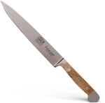 G&Uuml;DE Solingen - Schinkenmesser geschmiedet, 21 cm, Fasseichenholz, ALPHA FASSEICHE,