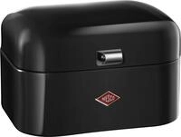 Wesco 235 101 Single Grandy Brotkasten schwarz 22 x 28 x 17cm (L/B/H)