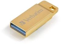 Verbatim Metal Executive USB 3.0-Stick 16 GB, USB-Stick - Wasser- und staubdicht -