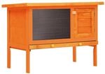 vidaXL Holz Kaninchenstall 1 Ebene Hasenstall Kleintierstall Kaninchenk&auml;fig