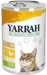 Yarrah Bio Katze Dose Br&ouml;ckchen getreidefrei Huhn 1 x 405 g
