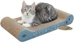 TRIXIE Katzen-Kratzpappe Wild Cat mit Katzenminze &ndash; 41 x 24 x 7 cm