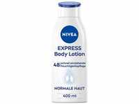 NIVEA Express Body Lotion (400 ml), leichte, schnell einziehende Körperlotion,