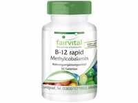 Fairvital | B-12 Methylcobalamin - VEGAN - 90 Tabletten - rasche Aufnahme über...