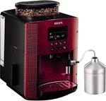 Krups EA816570 Kaffeemaschinen, Espresseria Automatic Display, 1 Tassen, rot