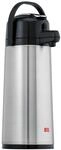 Melitta Pump-Isolierkanne, 2,2 l, ca. 18 Tassen, Edelstahlkolben, Edelstahl,