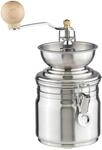 ECO Kaffeem&uuml;hle Edelstahl M&uuml;hle 10 x H 21,5cm mit Keramikmahlwerk manuell Muehle