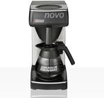 Bonamat Novo Schnellfilter Kaffeemaschine inkl. Glaskanne 1,7l