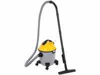 Powerplus POWX321 Drum Vacuum Cleaner 18L 1000 W schwarz, grau, gelb...