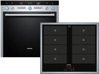 Siemens EQ861EV01R Backofen-Kochfeld-Kombination/A / 65 L/Bedienblende lightControl