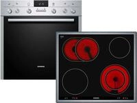 Siemens Set EQ2Z035, Kochfeld 60cm, Glaskeramik, EEK: A