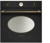 SMEG Backofen Einbau-Backofen aus Edelstahl SFP805AO