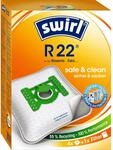 Swirl R 22 EcoPor Staubsaugerbeutel (4 Beutel), rei&szlig;feste Staubbeutel f&uuml;r einige