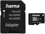Hama microSD | microSDHC | microSDXC Karte 64GB 100MB/s &Uuml;bertragungsgeschwindigkeit