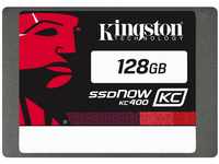Kingston SKC400S37/128G SSDNow 128GB Interne Festplatte (2,5 Zoll, 7mm height,...