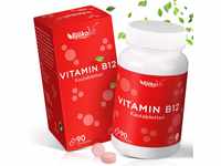 BjökoVit Vitamin B12 Kautabletten mit Orangen-Geschmack - 500mcg -...