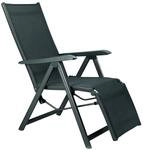 Kettler Relaxsessel Basic Plus &ndash; wetterfester Klappstuhl aus Aluminium und mit