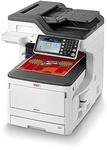 OKI MC853dn Multifunktionsdrucker (Farbe, Kopiere, Drucken, Scannen, Faxen, A3, 23